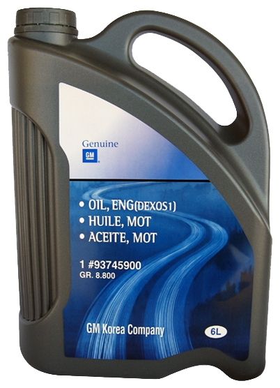 GENERAL MOTORS (GM) DEXOS1 5W-30 синтетика арт. 93745900